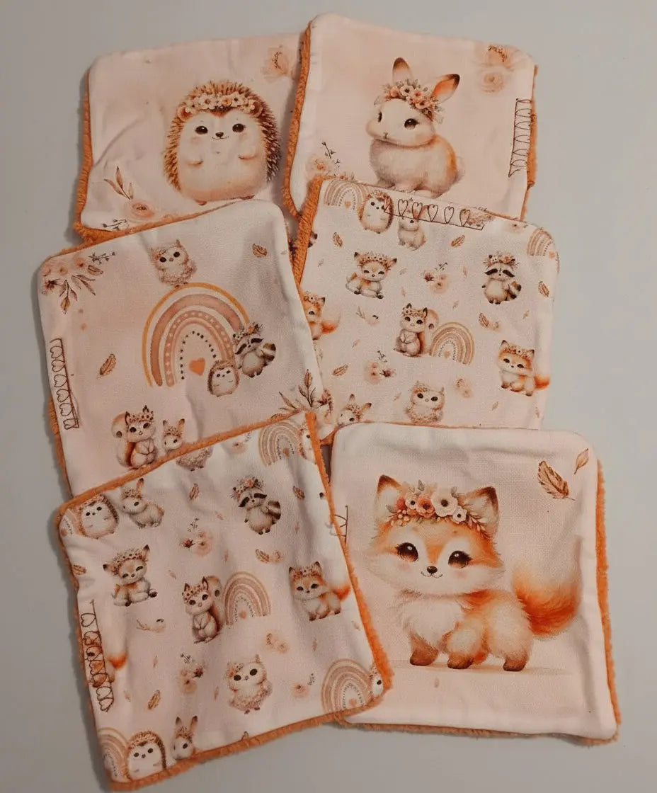 ✏️ "Lingettes réutilisables ultra douces en éponge de bambou pour bébé et soins du visage - Texture absorbante"