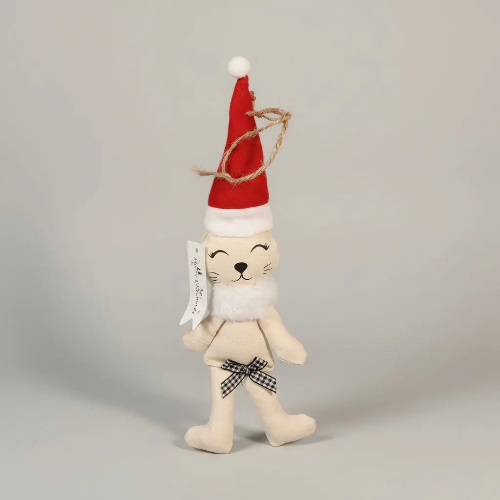 Décoration festive artisanale en textile premium
